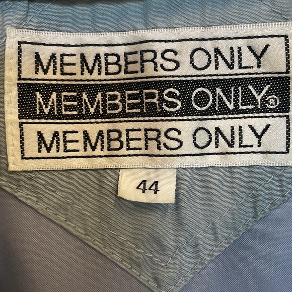 Vintage members only jacket. Napoleon dynamite costume.  Excellent cond. - Picture 10 of 10